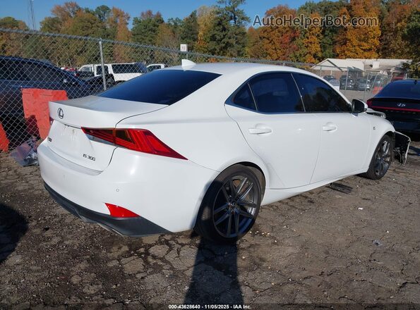 JTHBA1D27K5100933 2019 LEXUS IS 300 Белый Задняя правая четверть