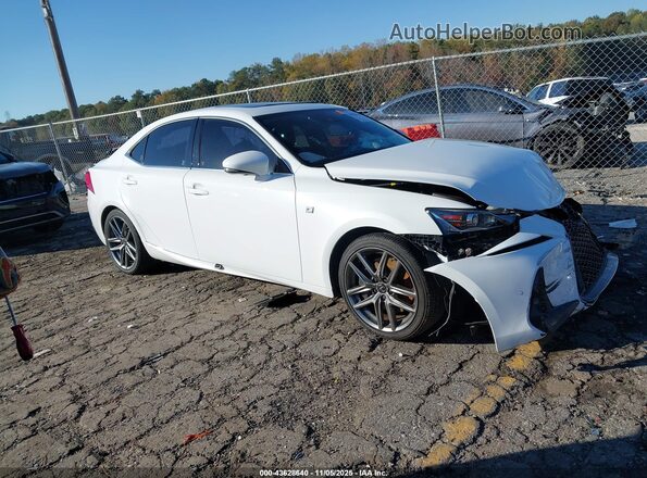 JTHBA1D27K5100933 2019 LEXUS IS 300 Белый Передняя правая четверть