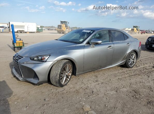 JTHBA1D28H5046227 2017 LEXUS IS Желто-коричневый Передняя левая четверть