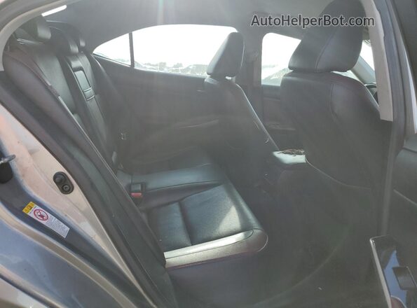 JTHBA1D28H5046227 2017 LEXUS IS Желто-коричневый Вид задних сидений