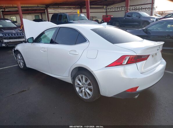 JTHBA1D29G5036756 2016 LEXUS IS 200T White უკანა მარცხენა