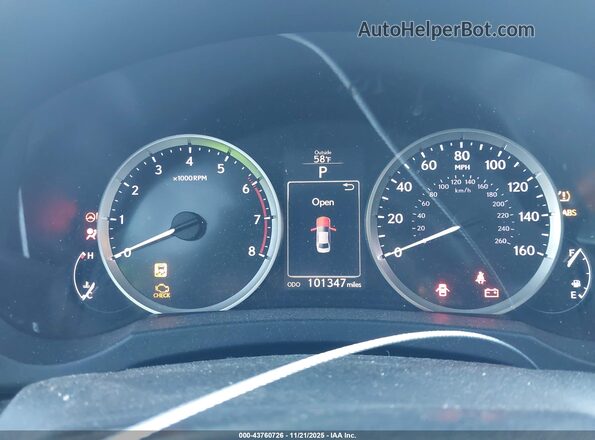 JTHBA1D29G5036756 2016 LEXUS IS 200T White უკანა სავარძლების ხედი