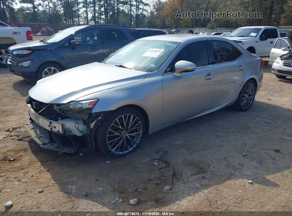 JTHBA1D29G5038426 2016 LEXUS IS 200T Серебряный Передняя левая четверть