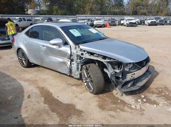 JTHBA1D29G5038426 2016 LEXUS IS 200T Серебряный Передняя правая четверть