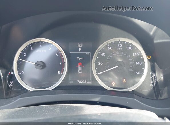 JTHBA1D29G5038426 2016 LEXUS IS 200T Серебряный Вид задних сидений