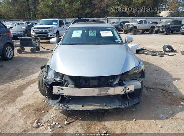 JTHBA1D29G5038426 2016 LEXUS IS 200T Серебряный Вид задней части салона