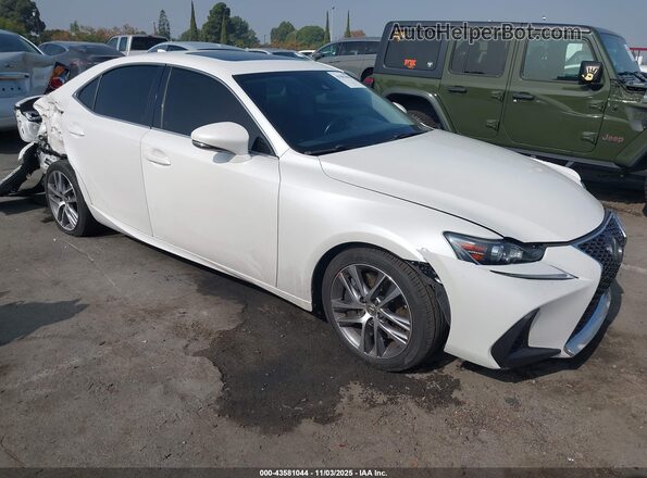 JTHBA1D2XJ5080398 2018 LEXUS IS 300 Белый Передняя правая четверть