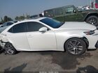 2018 Lexus Is 300   Белый vin: JTHBA1D2XJ5080398