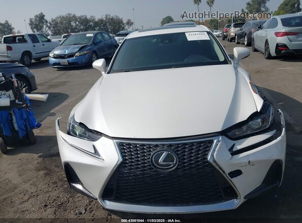 JTHBA1D2XJ5080398 2018 LEXUS IS 300 Белый Вид щитка приборов
