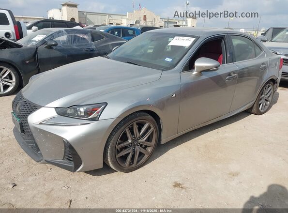JTHBA1D2XJ5080630 2018 LEXUS IS 300 Серебряный Передняя левая четверть