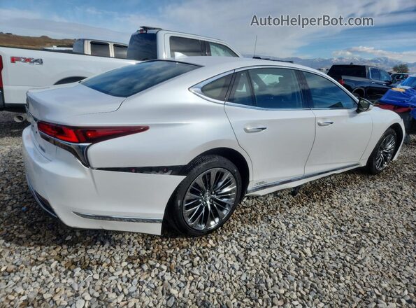 JTHBYLFF3J5002584 2018 LEXUS LS Белый Задняя правая четверть