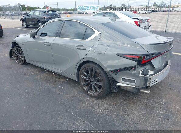 JTHBZ1B27R5075876 2024 LEXUS IS 350 Серый Задняя левая четверть
