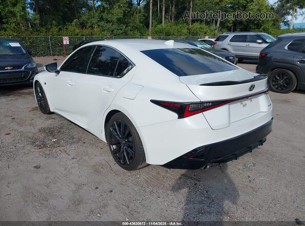 JTHBZ1B29S5085251 2025 LEXUS IS 350 Белый Задняя левая четверть