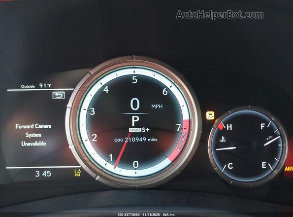 JTHBZ1BL1GA004671 2016 LEXUS GS 350 Белый 