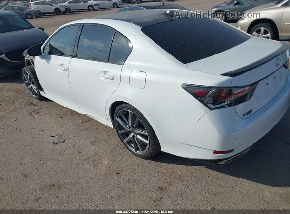 JTHBZ1BL1GA004671 2016 LEXUS GS 350 Белый Задняя левая четверть