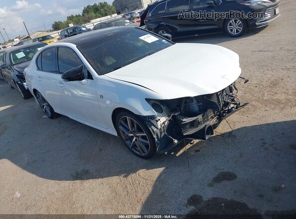 JTHBZ1BL1GA004671 2016 LEXUS GS 350 Белый Передняя правая четверть
