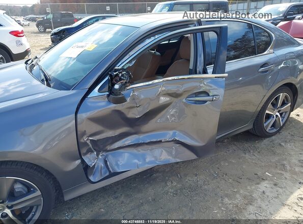 JTHBZ1BL1GA006260 2016 LEXUS GS 350 Серый Вид спереди