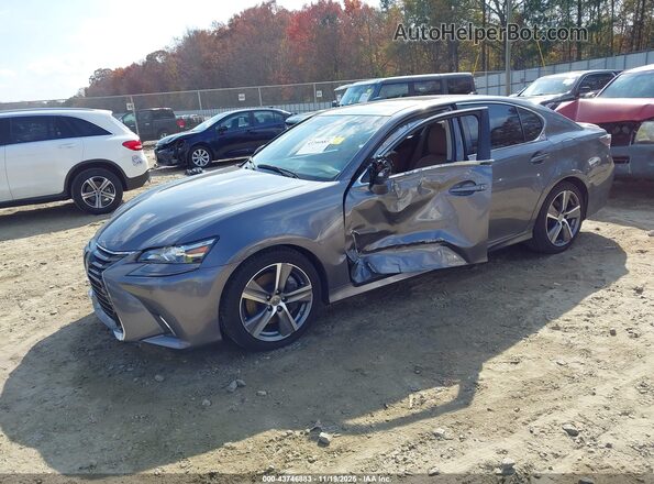 JTHBZ1BL1GA006260 2016 LEXUS GS 350 Серый Передняя левая четверть
