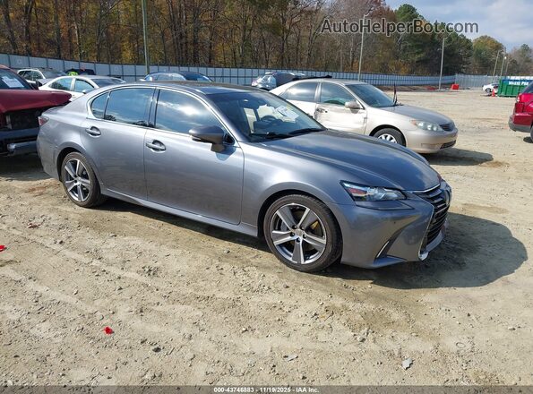 JTHBZ1BL1GA006260 2016 LEXUS GS 350 Серый Передняя правая четверть
