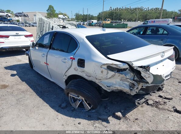 JTHBZ1BL2HA011095 2017 LEXUS GS 350 Белый Задняя левая четверть