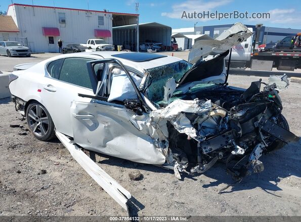 JTHBZ1BL2HA011095 2017 LEXUS GS 350 Белый Вид щитка приборов