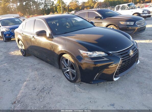 JTHBZ1BL4GA006446 2016 LEXUS GS 350 Черный Передняя правая четверть