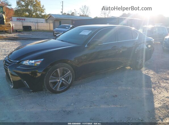 JTHBZ1BL4GA006446 2016 LEXUS GS 350 Черный Передняя левая четверть