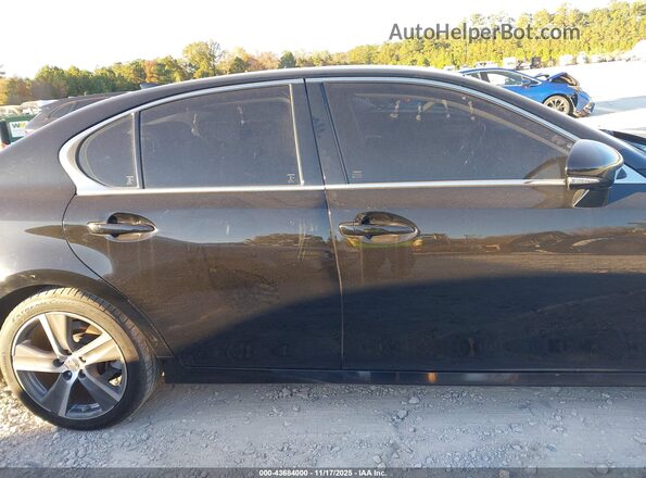 JTHBZ1BL4GA006446 2016 LEXUS GS 350 Черный Вид задней части салона