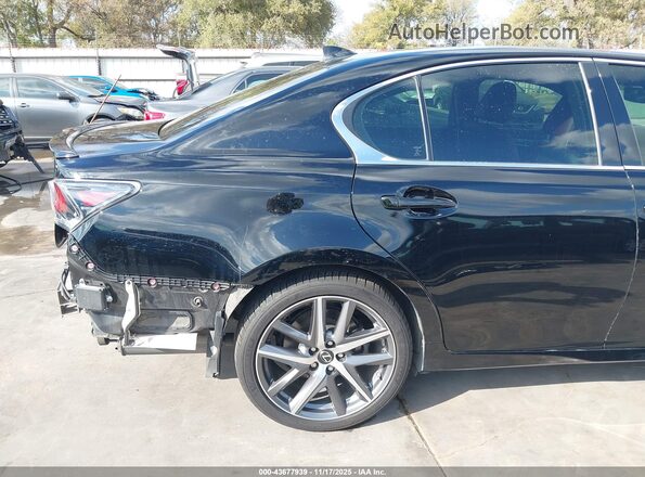 JTHBZ1BL4KA018380 2019 LEXUS GS 350 Black 