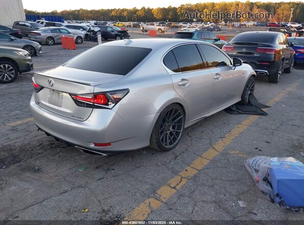 JTHBZ1BL5GA006925 2016 LEXUS GS 350 Серебряный Задняя правая четверть