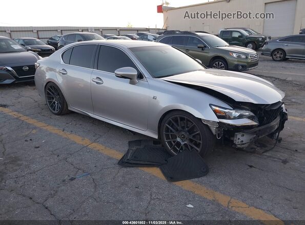 JTHBZ1BL5GA006925 2016 LEXUS GS 350 Серебряный Передняя правая четверть