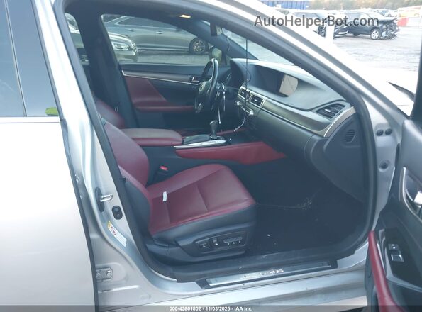 JTHBZ1BL5GA006925 2016 LEXUS GS 350 Серебряный Вид салона спереди