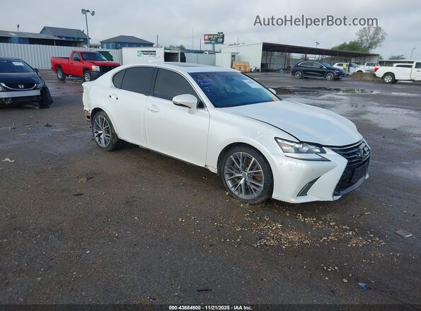JTHBZ1BL5HA011298 2017 LEXUS GS 350 Белый Передняя правая четверть