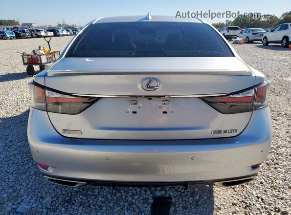 JTHBZ1BL5JA014644 2018 LEXUS GS Серебряный Вид сзади