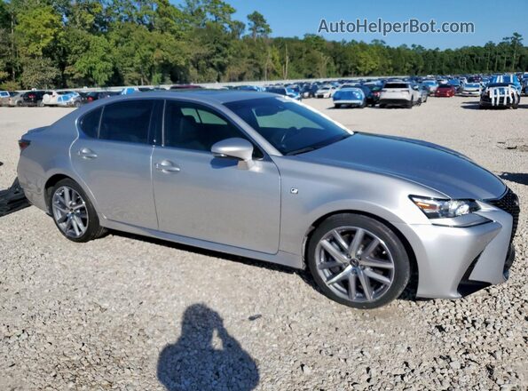 JTHBZ1BL5JA014644 2018 LEXUS GS Серебряный Передняя правая четверть