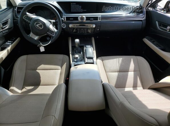 JTHBZ1BL6HA010841 2017 LEXUS GS Серый Вид панели приборов