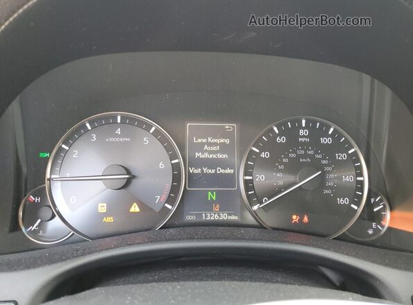 JTHBZ1BL6HA011374 2017 LEXUS GS Синий Вид щитка приборов