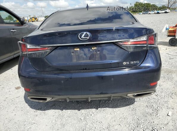 JTHBZ1BL6HA011374 2017 LEXUS GS Синий Вид сзади