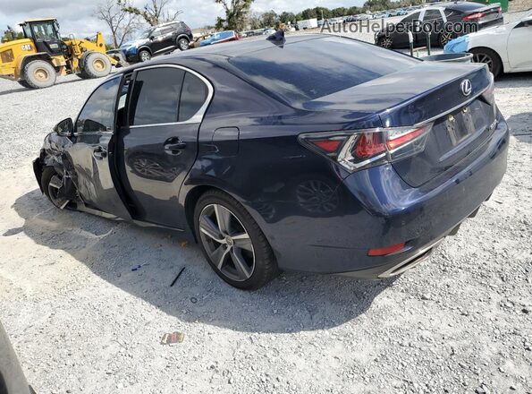 JTHBZ1BL6HA011374 2017 LEXUS GS Синий Задняя левая четверть