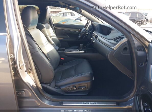 JTHBZ1BL9GA005003 2016 LEXUS GS 350 Gray Widok wnętrza z przodu