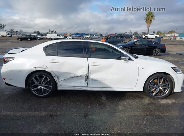 JTHBZ1BL9JA015652 2018 LEXUS GS 350 Белый Вид задней части салона