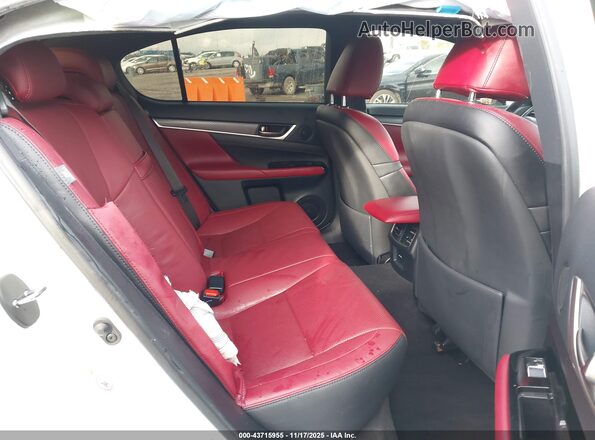 JTHBZ1BL9JA015652 2018 LEXUS GS 350 Белый Вид наклейки с VIN-кодом