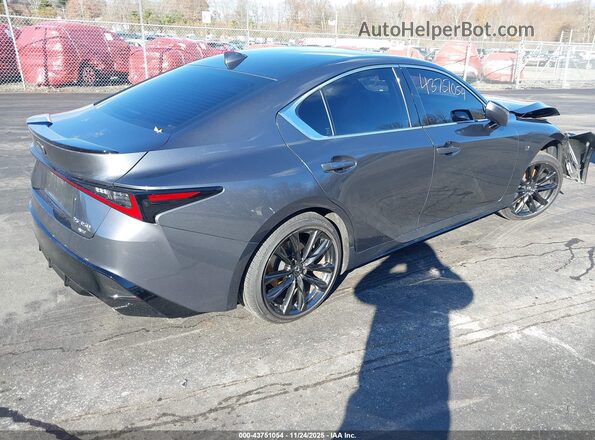 JTHBZ1E27S5039607 2025 LEXUS IS 350 Серый Задняя правая четверть
