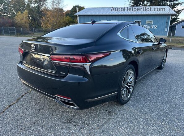 JTHC51FF4J5000165 2018 LEXUS LS Черный Передняя правая четверть