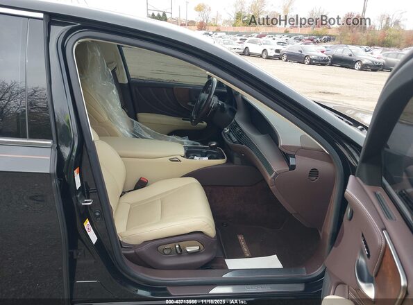 JTHC51FF6J5003567 2018 LEXUS LS 500 Черный Вид салона спереди