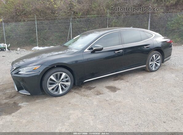 JTHC51FF6J5003567 2018 LEXUS LS 500 Черный Передняя левая четверть