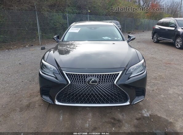 JTHC51FF6J5003567 2018 LEXUS LS 500 Черный Вид задней части салона