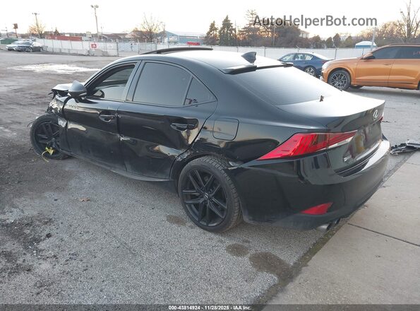 JTHCE1D22H5013717 2017 LEXUS IS 350 Черный Задняя левая четверть