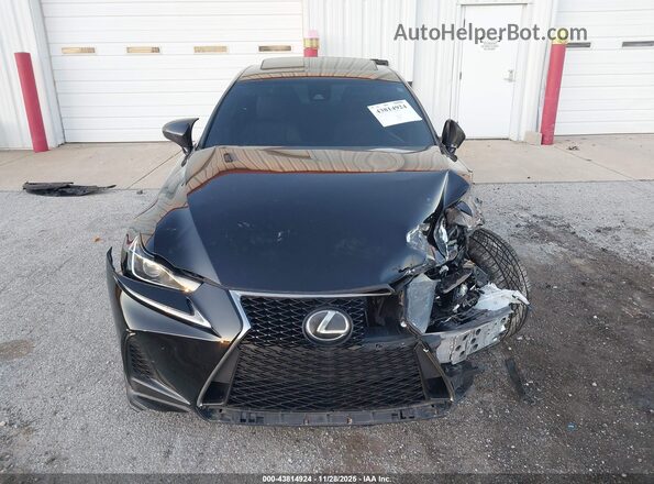JTHCE1D22H5013717 2017 LEXUS IS 350 Черный Вид задней части салона