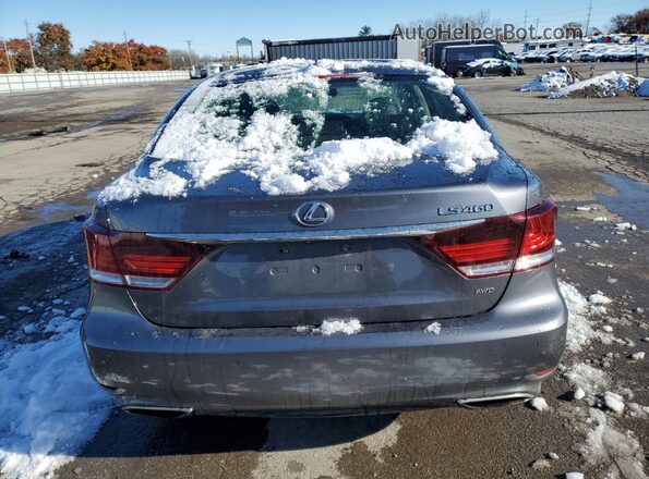 JTHCL5EF1H5028370 2017 LEXUS LS Gray Հետևի տեսք